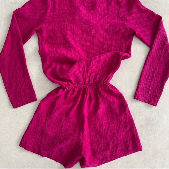 FUSCHIA PINK ROMPER - Picture 6 of 8